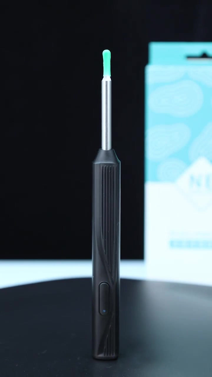 Kablosuz Wifi Kulak Temizleme Kamerası - Ios Android Iphone Uyumlu 1296p Hd Led Otoskop Kam